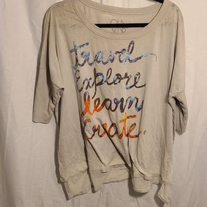 Oversized tshirt (previously owned by Rydel Lynch)